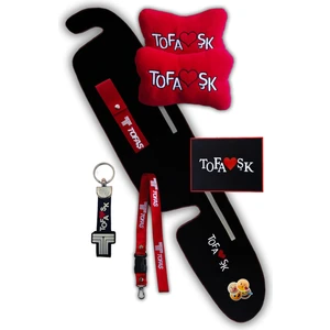Tusba Market Tofaş Şahin Doğan Kartal Yüksek Torpido Koruma Halısı / Tofaş Polar Seyahat Araç Yastık Oto Aksesuar