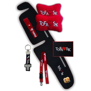 Tusba Market Tofaş Şahin Doğan Kartal Alçak Göğüs Siyah Torpido Kaplama Halısı / Tofaş Polar Oto Yastık Aksesuar