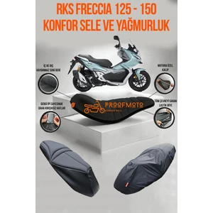 Proofmoto Rks Freccia 125 - 150 Konfor Sele ve Yağmurluk Kılıf