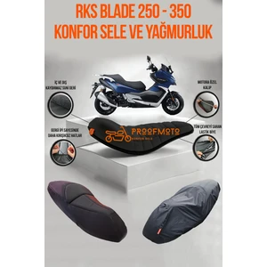 Proofmoto Rks Blade 250 - 350 Konfor Sele ve Yağmurluk Kılıf