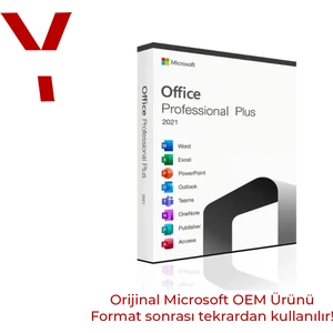Office 2021 Dijital - Oem - Aktarılabilir - Microsoft Partner - Ücretsiz Destek