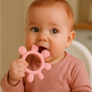 CKM Silikon Silikon Bebek Diş Kaşıyıcı
