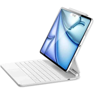Apple Ipad Pro 12.9" 2021.2022 5. 6. Nesil Uyumlu M1,m2 Magic Keyboard Touchpad Işıklı Klavyeli Kılıf
