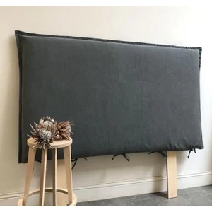 Baza Başlık Kılıfı Antrasit Renk Pamuk Kumaştan