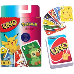 Uno Kart Oyunu Pokemon 2-10 Oyuncu (110 Kart)