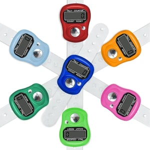 Zikirmatik Sayaç Yüzük Tesbih Çekme Salavat ve Zikir Sayacı 20 Adet