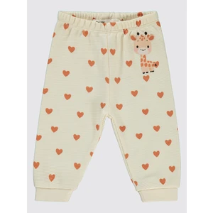 Civil Baby Kız Bebek Patiksiz Tek Alt 6-18 Ay Fildişi
