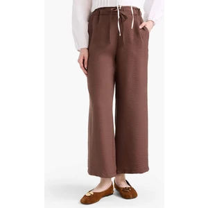 Regular Fit Cep Detaylı Geniş Paça Pantolon F0988AX25SM