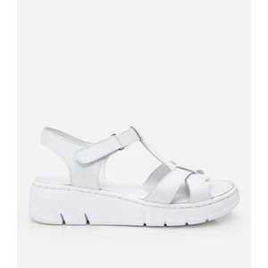 01SAH306850A100 KADIN Deri Siyah Ayarlanabilir Comfort Sandalet