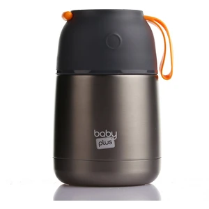 Baby Plus  Vakumlu Çift Taraflı Bebek Mama Saklama Termosu 450 ml