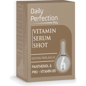 Daily Perfection Pro  Vitamin Serum Shot No:6 Ekstra Parlaklık 2 x 6 ml