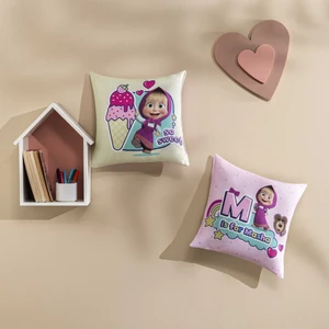 Lisanslı Masha & The Bear So Sweet Kırlent