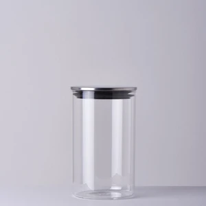 Basic Cam-Metal Kapak 10x10x17 cm Kavanoz