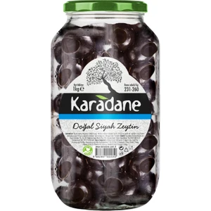 Doğal Siyah Zeytin 231 260  Kalibre 1 kg