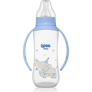 Wee Baby Klasik Kulplu PP Biberon 270 ml - MAVİ