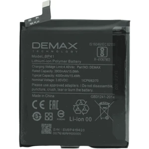 Demax Xiaomi Mi 9t Güçlendirilmiş Batarya BP41