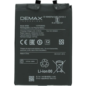 Demax Xiaomi Redmi Note 11 Pro Plus Güçlendirilmiş Batarya BN5E