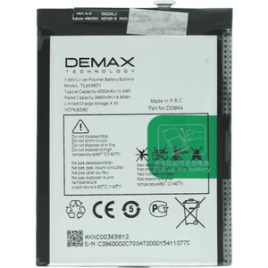 Demax Tcl 10L Güçlendirilmiş Batarya TLP038D1