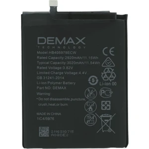 Demax Huawei Y6 2019 Güçlendirilmiş Batarya HB405979ECW