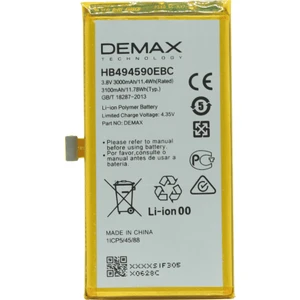 Demax Huawei Honor 7 Güçlendirilmiş Batarya HB494590EBC