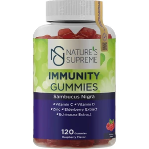 Nature's Supreme Immunity Gummies 120 Çiğnenebilir Form