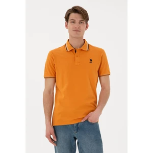 U.s. Polo Assn. Erkek Kiremit Tişört Basic 50306011-VR031