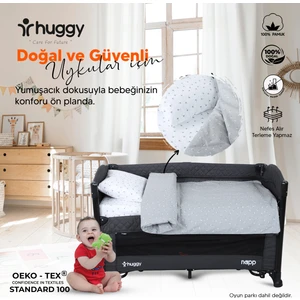 %100 Pamuk 130X80 Park Yatak Beşik Bebek Nevresim Takımı