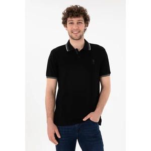 U.s. Polo Assn. Erkek Siyah Tişört Basic 50306011-VR046