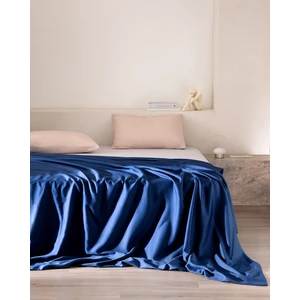 Ciel King Size %100 Pamuk Saten Nevresim - Lacivert