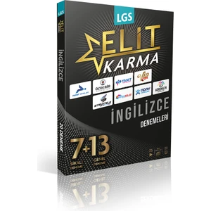Yanıt Yayınları  Elit Karma LGS Ingilizce Denemeleri