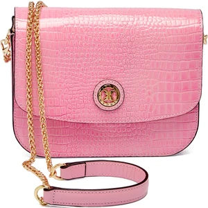 PEMBE Hakiki Deri Kadın Çapraz Askılı Çanta - S24K1BC79933-U5F