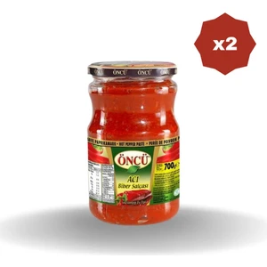 Acı Biber Salçası 700 gr - (2 Adet)