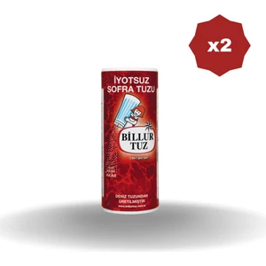 İyotsuz Tuz 250 gr - (2 Adet)