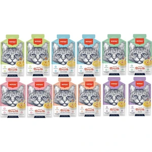 Kedi Çorbası 12 adet Karışık Kedi Ödülü Maması 12X50 gr Kedi Maması