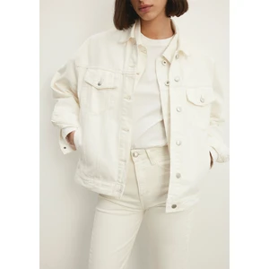 Luna 90lar Kırık Beyaz Jean Ceket 1110177-84112