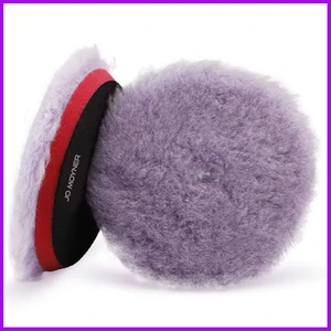 Mor Keçe Lambswool Polishing Pad (Lila Yün Pasta Pedi) 150 mm
