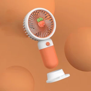 Şarjlı Masa Üstü ve El Fan Taşınabilir Şarj Edilebilir Serinletici Mini Fan