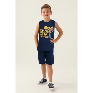 U.s. Polo Assn. Erkek Çocuk Lacivert Pijama Takım 50310820-VR033