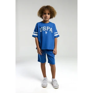 U.s. Polo Assn. Erkek Çocuk Kobalt Pijama Takım 50310799-VR077