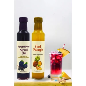 Serin Yaz İkilisi Cool Pineapple & Karamürverli Karadut Özü 2'li Set