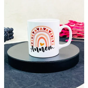 Gökkuşağı Annem Tasarımlı Kupa Bardak