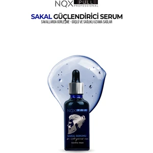 NQX Pull Cosmetic Sakal Güclendirici Dolgunlaştırıcı ve Canlandırıcı Sakal Serumu 50 ml
