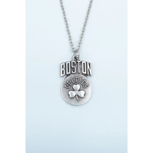 Boston Celtics  Gümüş Kaplama Düz Zincir Kolye