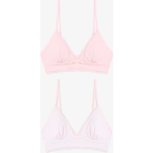 My First Bra Gingham Çok Renkli 2li Sütyen