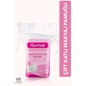 Square Cotton Pads Kare Disk Pamuk 50'li 8690604175048