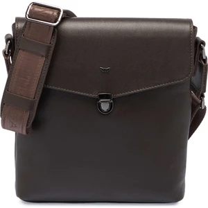 Kahve Hakiki Deri Erkek Çapraz Askılı Çanta - S1AC00021516-A87