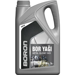 Bor Yağı 3 Litre Cnc Torna Freze Uyumlu Su ile Karışabilir Soğutma ve Yağlama Yağı