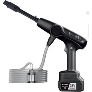 Çİft Akülü Şarjlı Yüksek Basınçlı Oto Araba Bahçe Yıkama,temizleme Su Tabancası