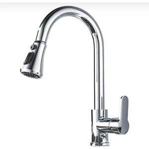 Spiralli Mutfak Bataryası Uzayan Sistem Tazzik ve Basınç Ayarlı Duşlama Özellikli Armatür