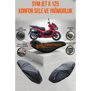 Proofmoto Sym Jet x Konfor Sele ve Yağmurluk Kılıf